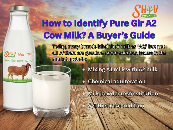How to Identify Pure Gir A2 Cow Milk? A Buyer’s Guide